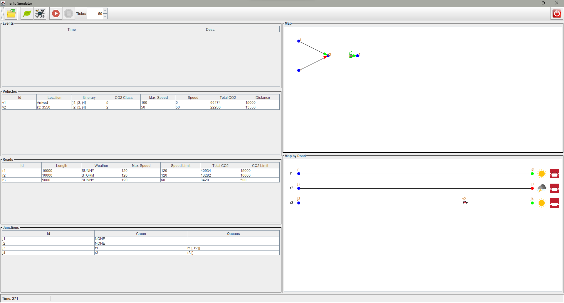 Traffic simulator project image
